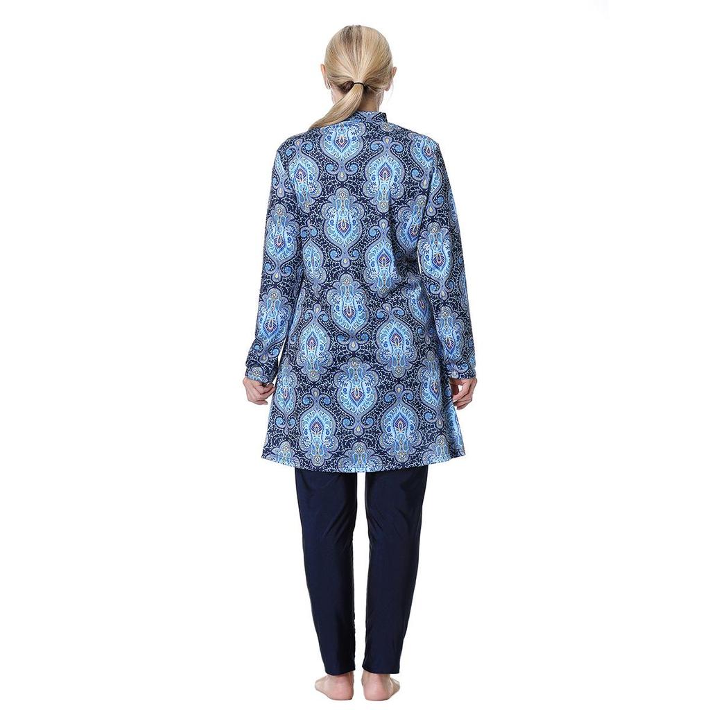 Damen Übergröße Konservativer Badeanzug, Stil H1023