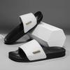 Shoes Men Sandals Slippers Fashion Flip Flops Casual Innovative Design Shoes Men Soft-soled Lightweight Home Slippers Sneakers