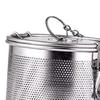 Tea Infuser with Extended Chain Hook Spice Seasoning Strainer for Home Stews