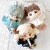 Fluffy Leather Jacket with for 10cm Plush Toy Tail, Blue, [Used]