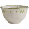 Lace Small Fresh Tableware High Value Ceramic Bowl Underglaze Color Household Bowl Set Large Capacity Binaural Bowl