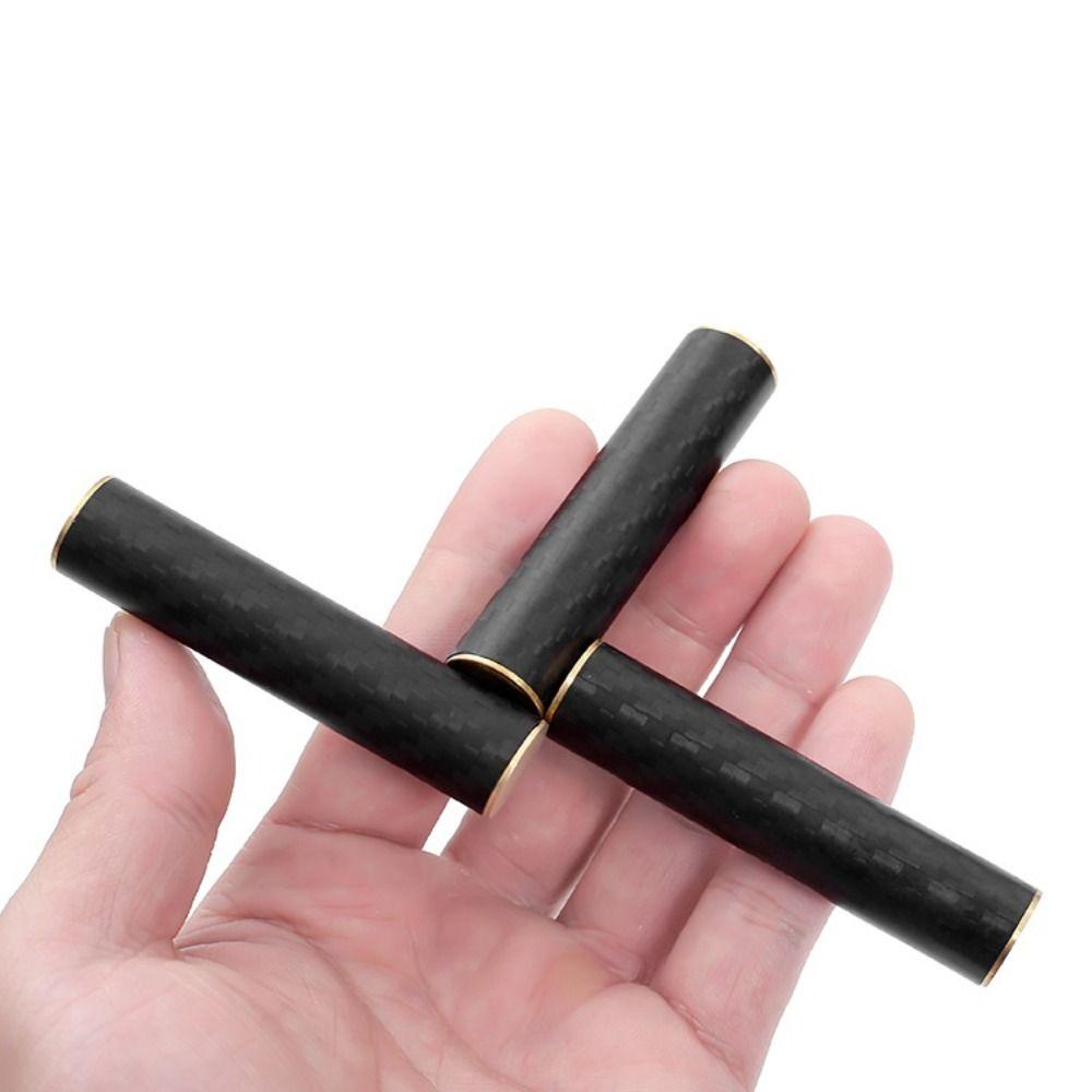 Magnetic Fidget Spinner Toy Carbon Fiber Rotating Fidget Stick Three-section Stick for Adults