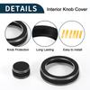 TUCKBOLD AC Air Conditioning Media Volume Control Switch Knob Cover Ring for Land Rover