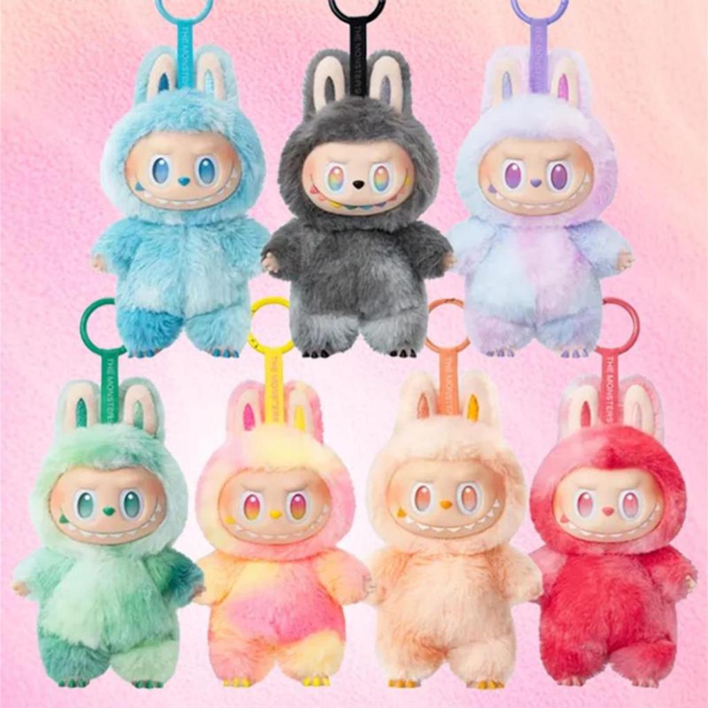 Yeni Labbubu V3 The Monsters Enerjiye Düşkün Seri Vinil Kolye Kutusu Kawaii Figür Yüzü Sevimli Aksiyon Bebek Anahtarlık Dekor Hediye