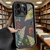Watercolor Fern Berry Art Luxury Anti-Slip TPU Phone Case For Xiaomi Redmi Note 15 14 13 12 11 10 9 Pro Full Protective Cover