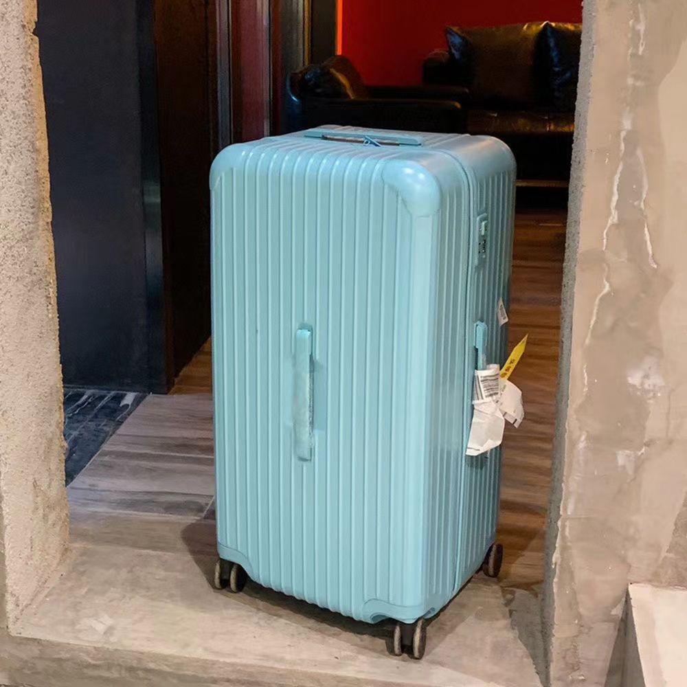 Extra Large Capacity Travel Suitcase with Trendy Trolley Design, Scratch-Resistant, Combination Lock, and Durable for Students and Men