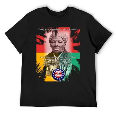 Harriet Tubman T-Shirt Graphic Shirts Croswit Shirt Man Shirts Graphic Tees Oversized T Shirt Men