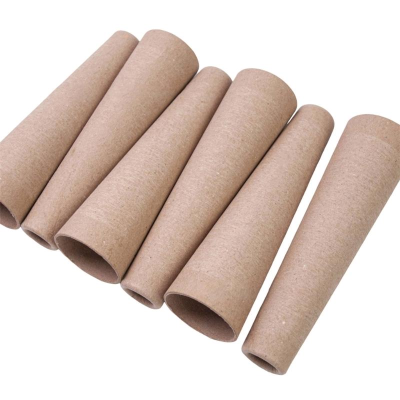 6Pcs Wool Winding Tube Portable Yarn Winding Tube Yarn Winding Cardboard Tube Wool Winder Set Knitting Tube