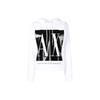 SS23 Letter Print Hooded Casual Sweatshirt Women Sweatshirt White 8NYM14-YJ68Z-1000