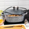 Garnek z powłoką marmurową 4.4L 24cm KLAUSBERG KB-7530