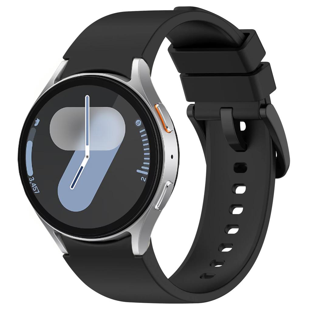 Silicone Strap for Samsung Galaxy Watch 4 Classic 46/42mm 5 Pro 45mm Bracelet for Galaxy 7 6 5 4 44mm 40mm/6Classic 47 43mm Band