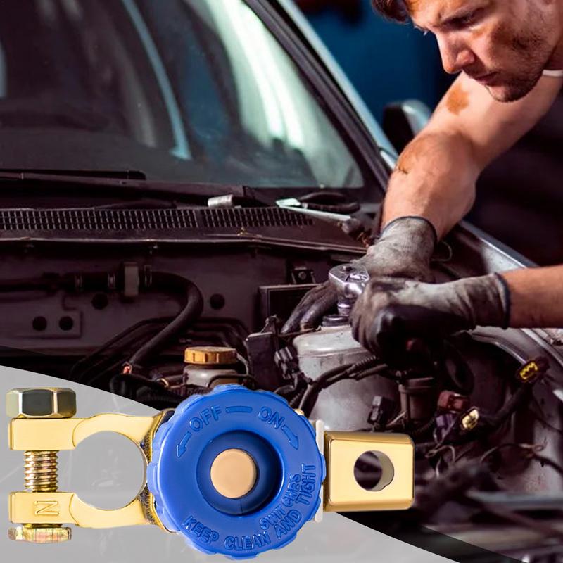 Universal Automotive Battery Switch Terminal Isolator Control Quick Cut-off Protector Vehicle Accessories For RV Boat Marine