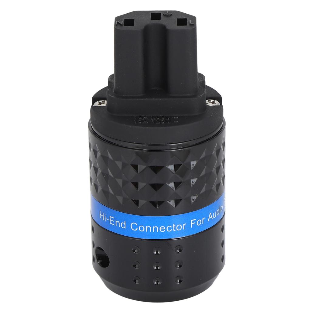 Monosaudio IEC Connector Professional Pure Copper AC Power Cord Connector 100‑250V