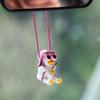 Gypsum Birthday Gift Car Pendant Swing Duck Rearview Mirror Decoration Vehicle Interior Accessories