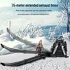 Tiejia Tu EB850 78CC 4-Stroke Gasoline Backpack Blower & Snow Blower CN plug (adapter included)