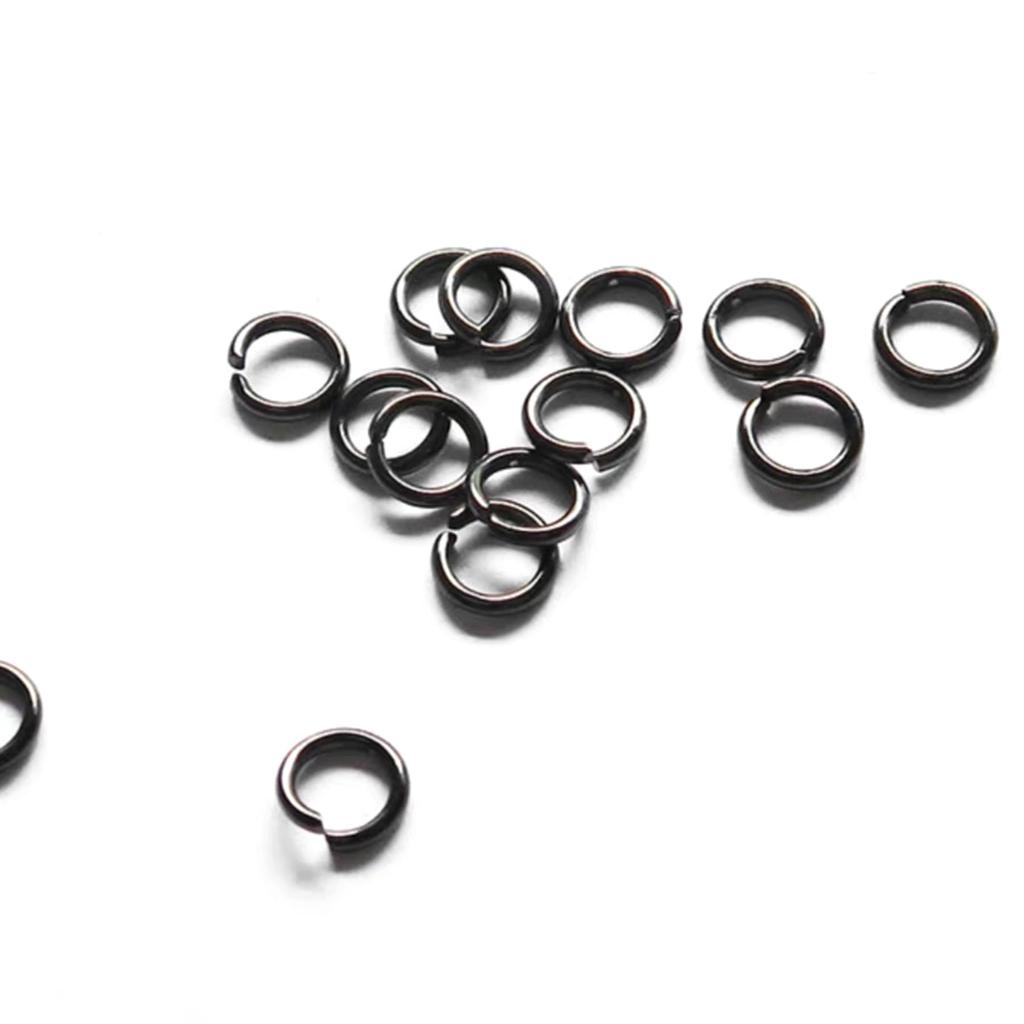 Pack of 970 Small Open Jump Rings Metal Split Rings for Necklaces Bracelets Earrings Anklets Jewelry Making Supplies