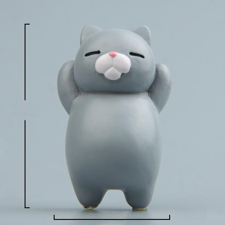 Cat Action Figure Cartoon Model Toy Decoration Doll Children Ornament Gifts