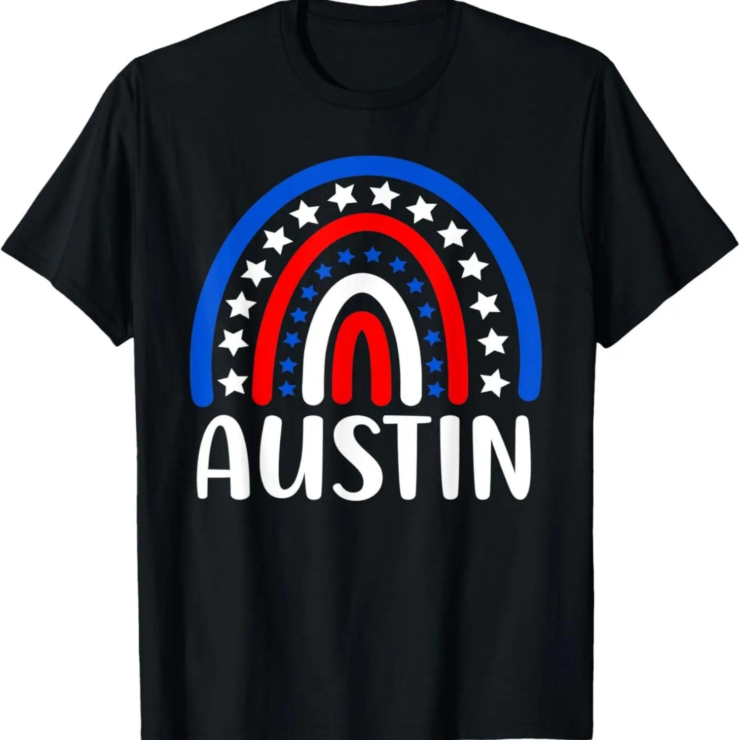 Austin Texas Shirts for Women I Love Austin Texas USA T-Shirt S