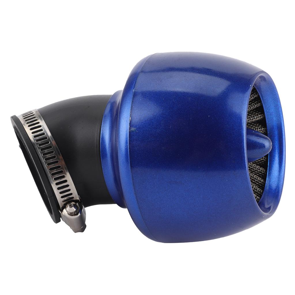 Motorcycle Intake Filter Air Cleaner Washable Reusable Universal for 1.1 1.9in Inner Diameter Pipe