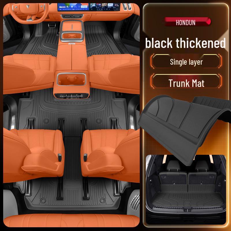 Deep Blue S09 Car Floor Mats TPE2025: Complete Set for Modified Interiors