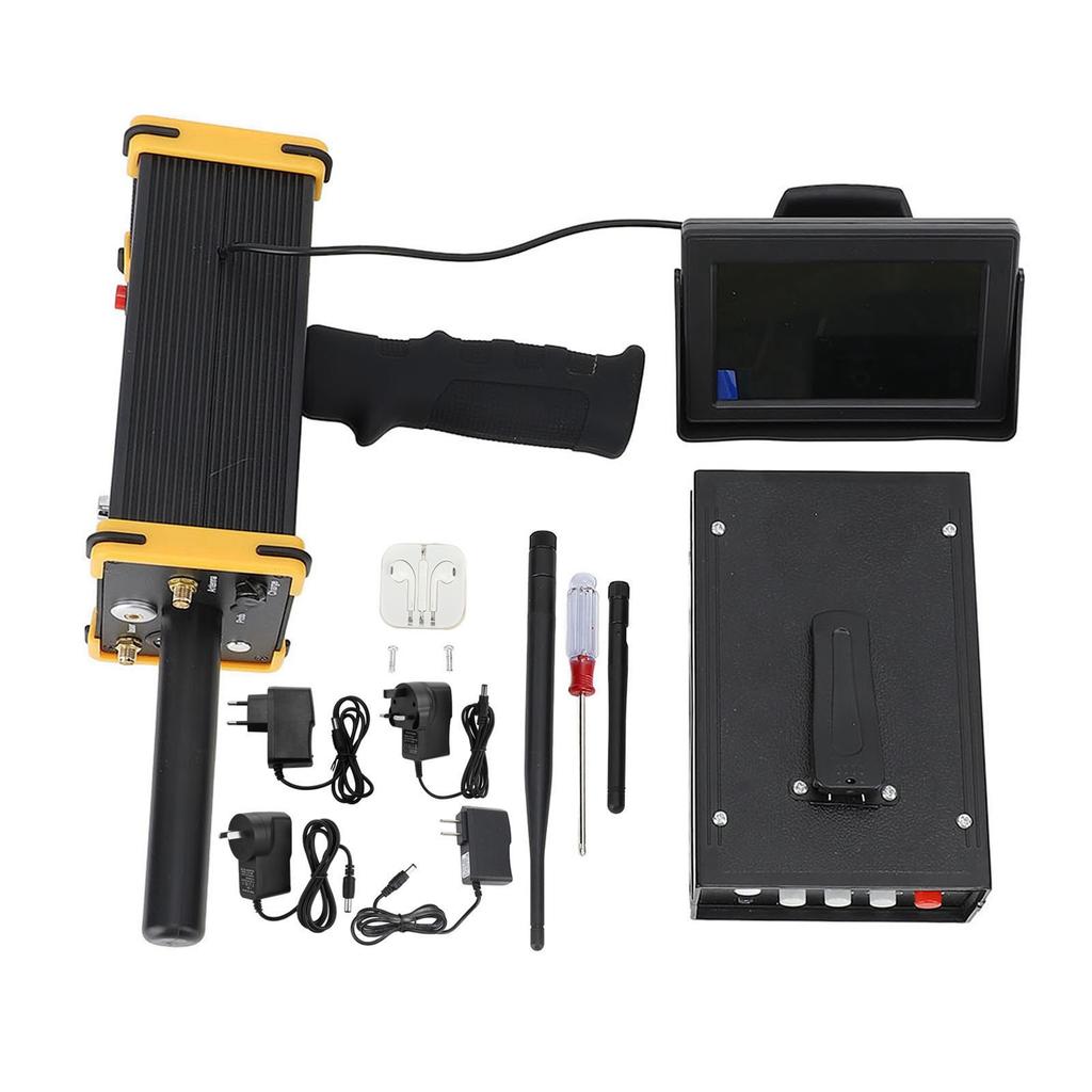 15m Depth 1000 Meters Range Metal Detector High Accuracy Metal Detector with Display Screen for Gold Silver Copper