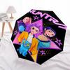 1pc KPop Demon Hunters15 Umbrella, Sun Protection, And UV Shielding. It Has Eight Sturdy Ribs for Outdoor Use And Perfect Gift