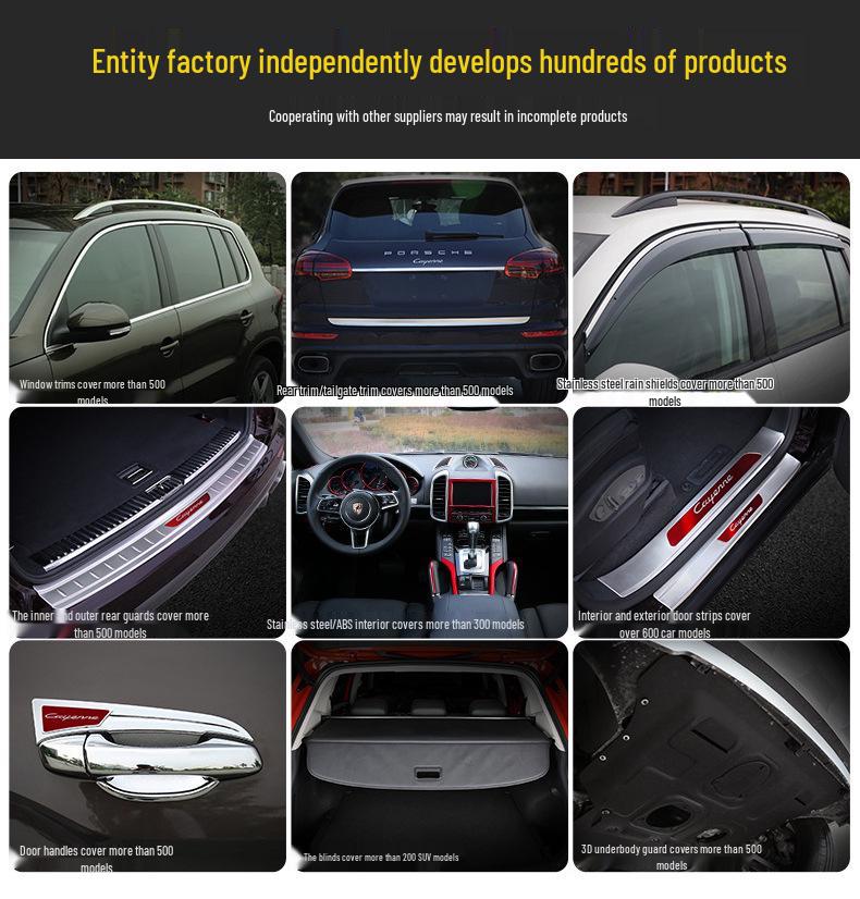 Passt für 2011-2013 K2: Spezielle Griffdekoration ABS Türgriffschutz Aufkleber