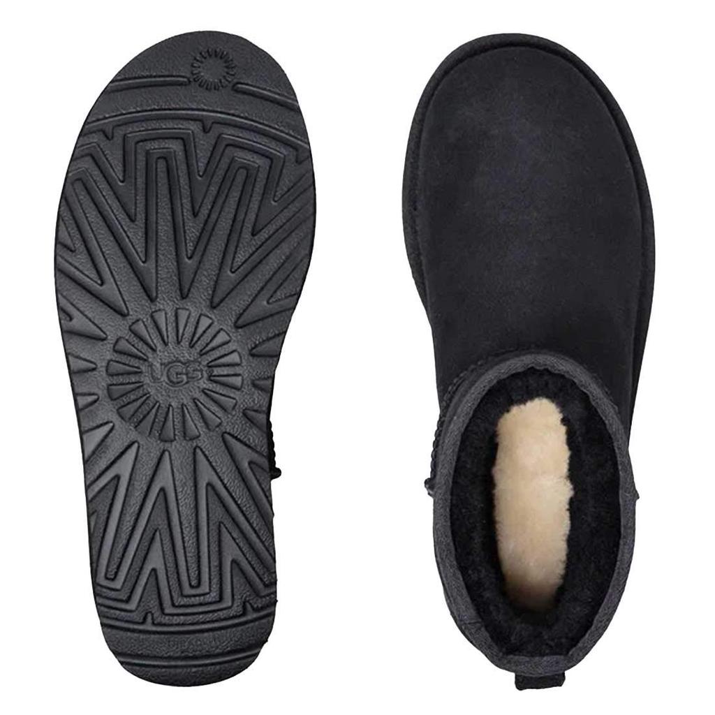 Classic Mini Sheepskin Boots for Women CLASSIC MINI II 1016222 BLACK US6 [UGG] (BLK) (23.0cm) [Used]