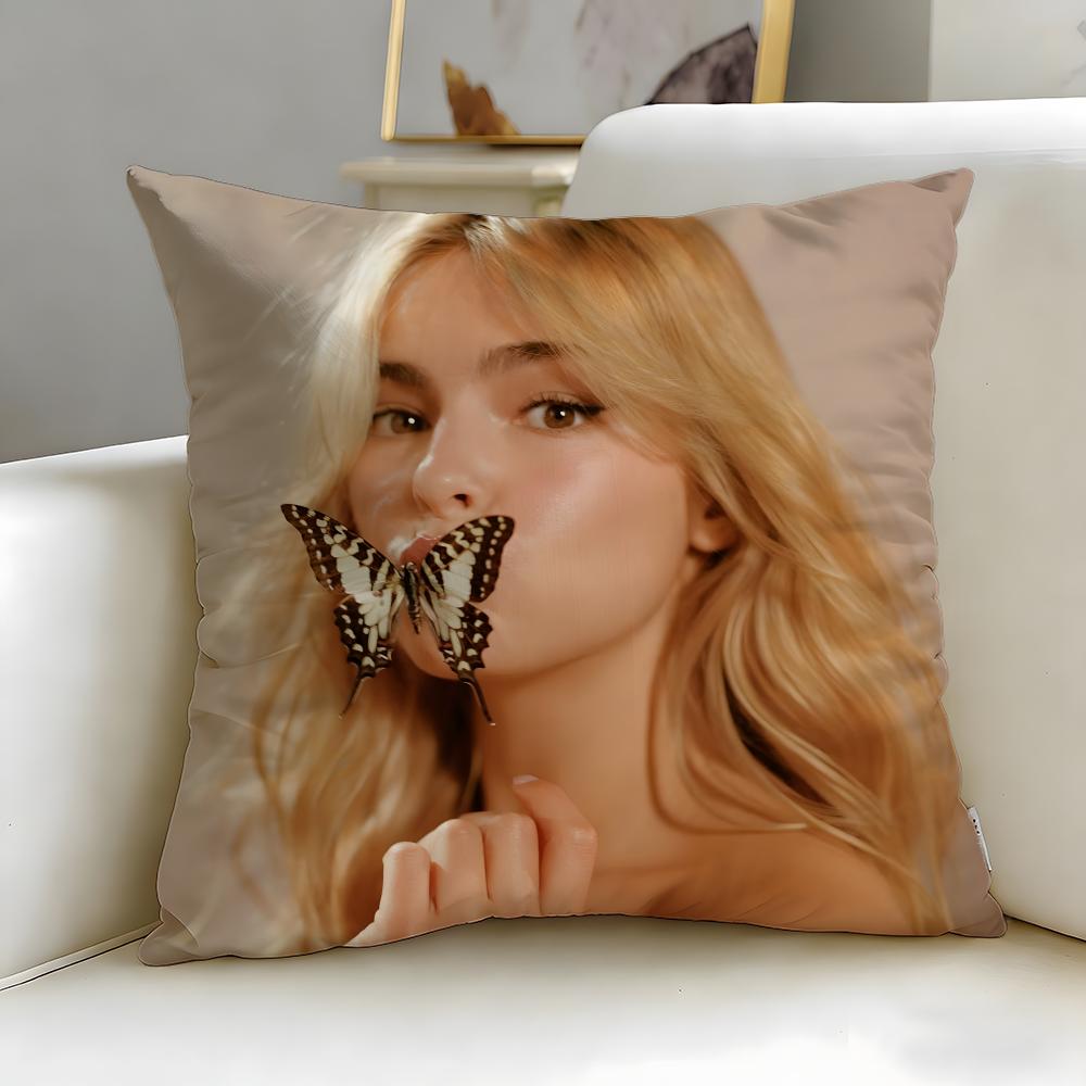 social star Addison Rae Cushion Cover Soft EasyWash Pillow Case Versatile for Couch Bed Travel and Office
