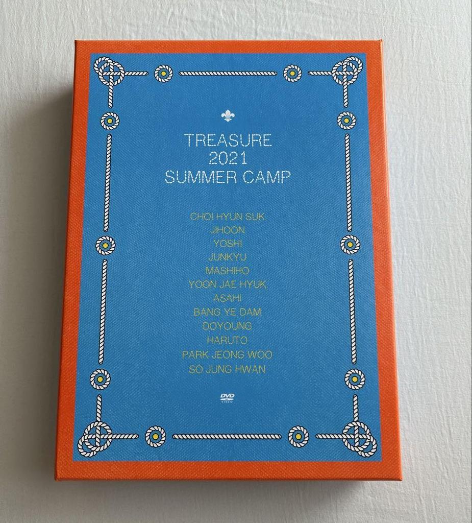 [USED] TREASURE 2021 SUMMER CAMP DVD