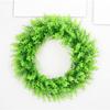 Living Room Decor Artificial Eucalyptus Wreath Garden Christmas Door Decor Faux Plant Flower Ring Home Decorative Accessory