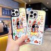 Europe and the United States Hot-selling Happiness First Girl Iphone Protective Case 17promax Skin Glass Case Apple 12