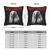 Bads Omensss Do You Feel Love Tour Pillow Cover Kawaii Pillow Case For Chair Sofa Home Decor Print Cushion Cover Gift Idea