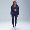 New short jacket ALOSCO yoga three-piece yoga fitness suit quick-drying fitness sportswear running suit