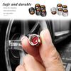 4 Peças 4D Styling Tampas de Válvula de Pneu de Roda de Carro Acessórios de Tampa de Haste Para Fiat Abarth 500 Punto Doblo Stilo Bravo Panda Ducato Pondo