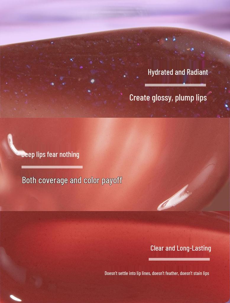 Uhue Moisturizing Plumping Lip Gloss - Autumn/Winter Crystal Fruit Mirror Finish