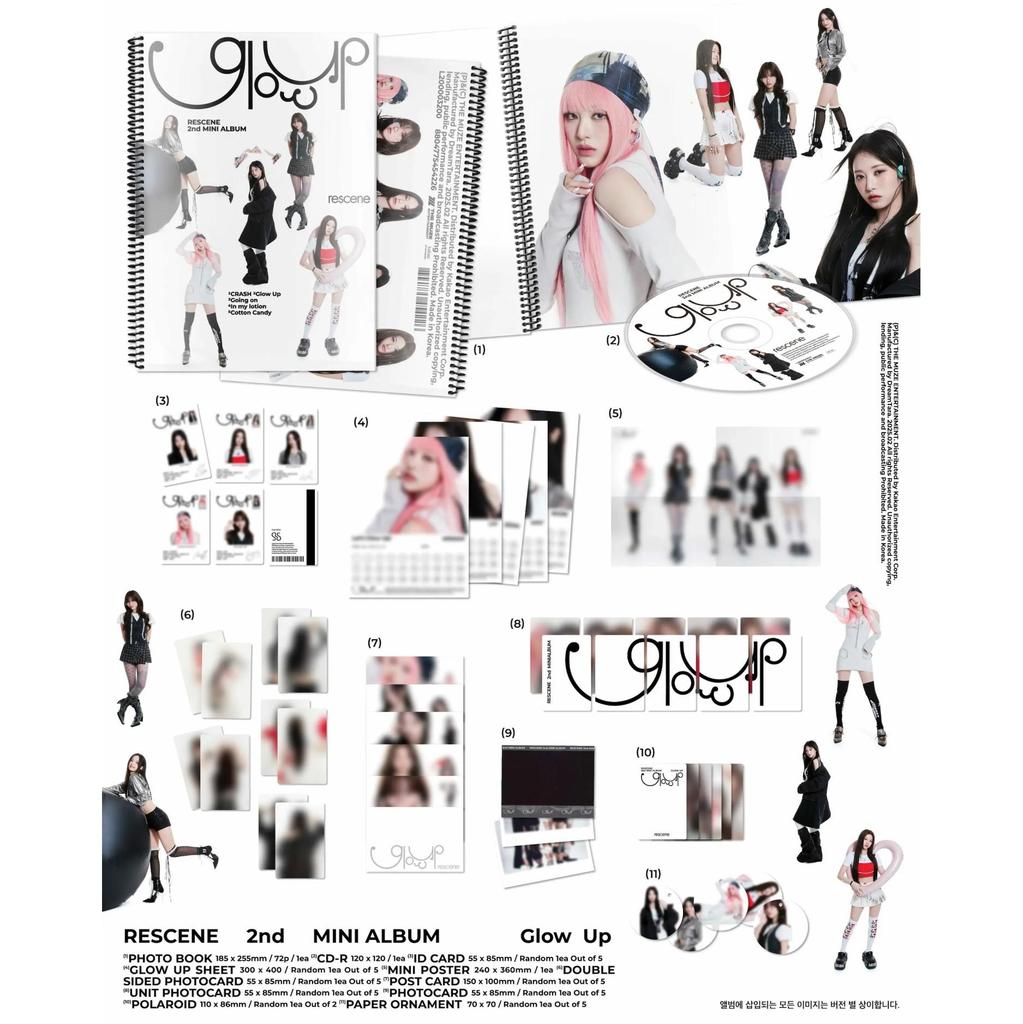 RESCENE - [GLOW UP] 2nd Mini Album