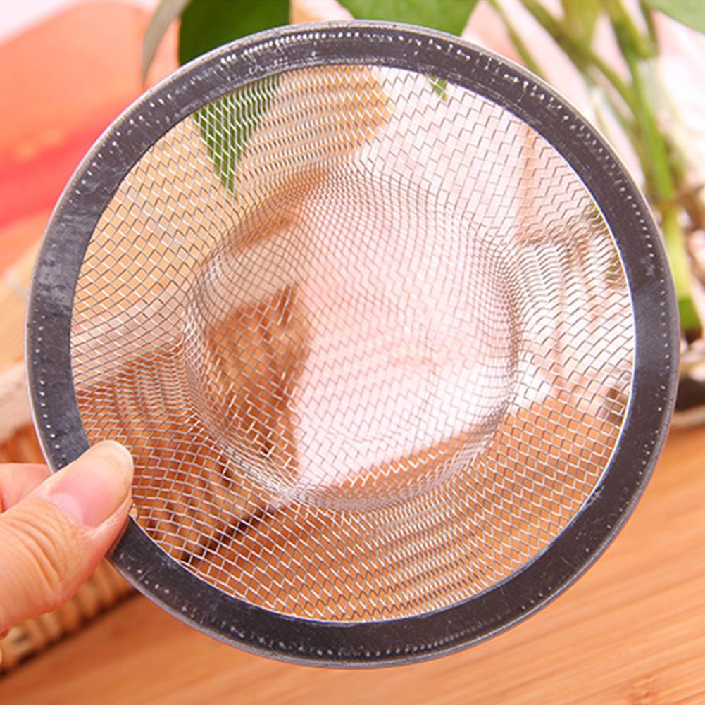 2Pcs Bathtub Shower Drain Hole Filter Trap Anti Clogging Stainless Steel Drain Hair Catcher Stopper Kitchen Bathroom Accessories