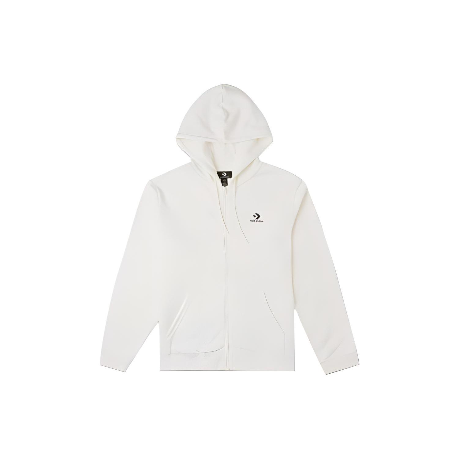 Converse Chevron Logo jacket Asia Sizing Ivory Unisex 10024511-A09 XL