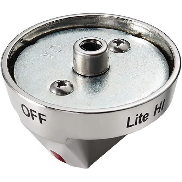 5-Pack DG94-01712A DG94-01713A Gas Range Burner Control Dial Knob for Samsung Range Oven Stove NX58M9420SS NX58M9420SSAA NX58M9420SSAA-00 Replacement