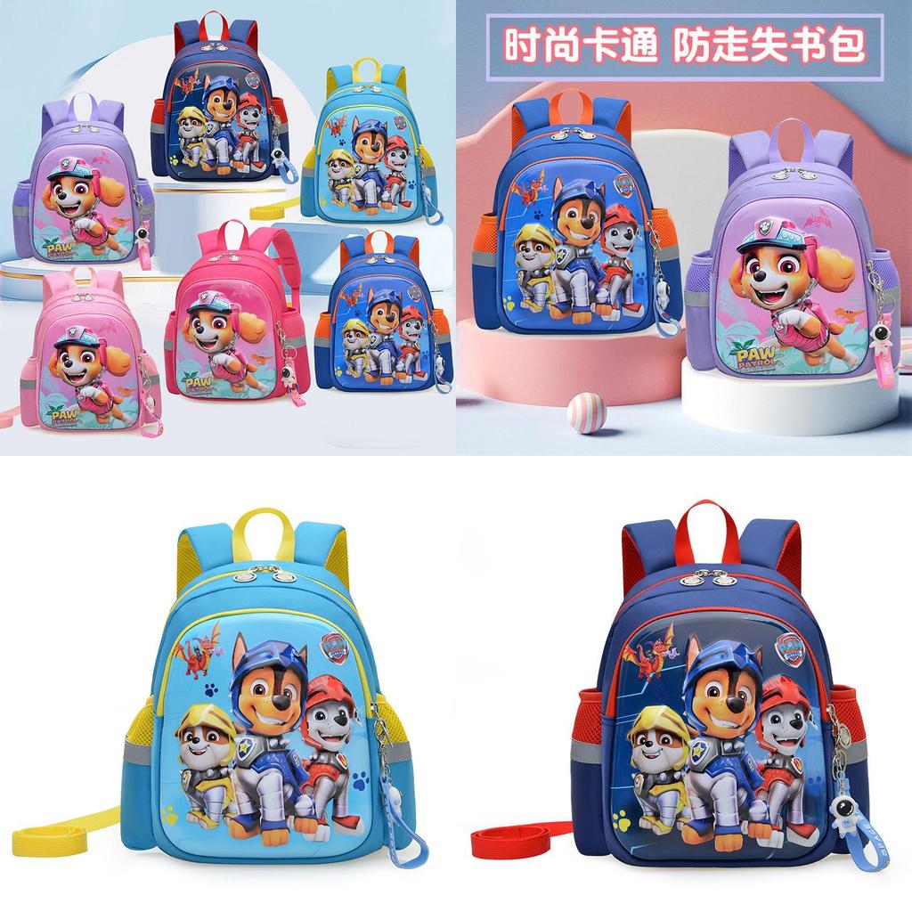 Printed Children Backpack Schoolbag Breathable Anti Splashing Water