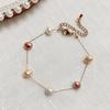 Irregular Pearl Charm Natural Freshwater Pearl Choker Necklace for Women Mixed White Purple Pink Baroque Pearl Chain Necklace