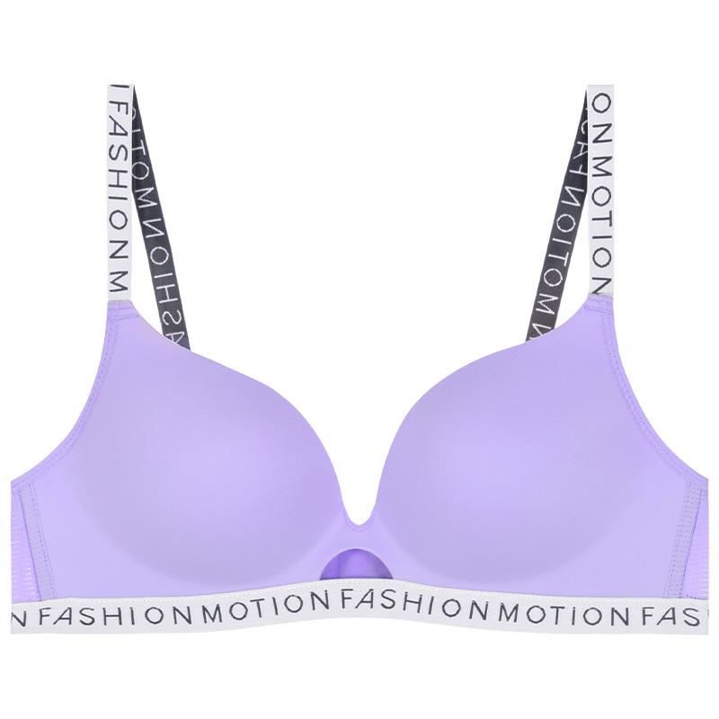 Women's Wireless Padded Bra Set: Adjustable, Push-Up One-Piece for Small Bust