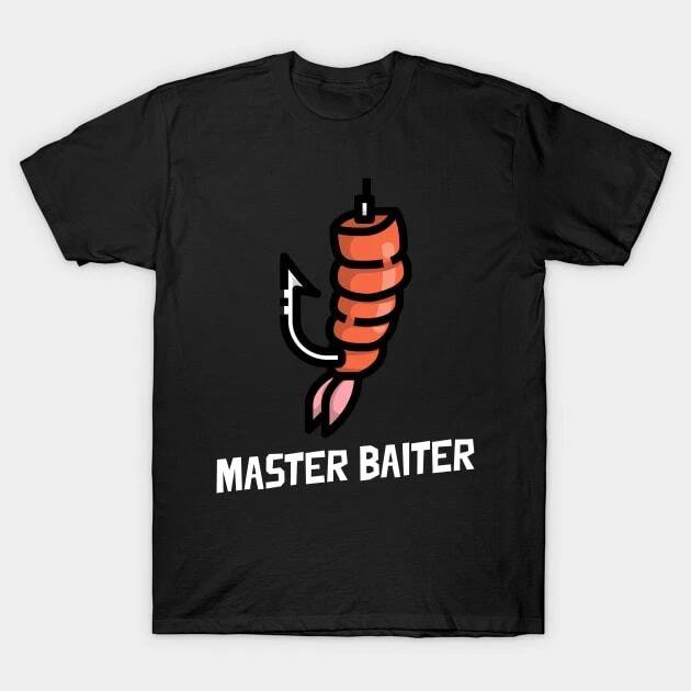 Master Baiter Fishing Shirt Made in Australia T-Shirt S