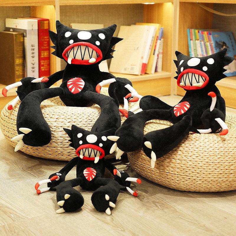 30-50cm Soft Spider Monster Creative Black Poppy Plush Toy Stuffed Animal Doll for Pet Boyfriend Kid Son Birthday Funny Gift