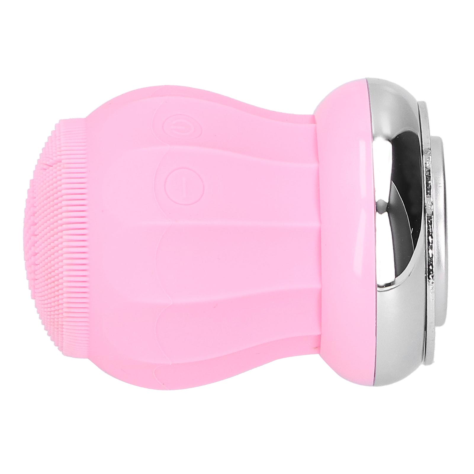 

Vibration Face Cleansing Brush 45 celsius Constant Temperature Deep Cleaning Silicone Face BrushBlue синий