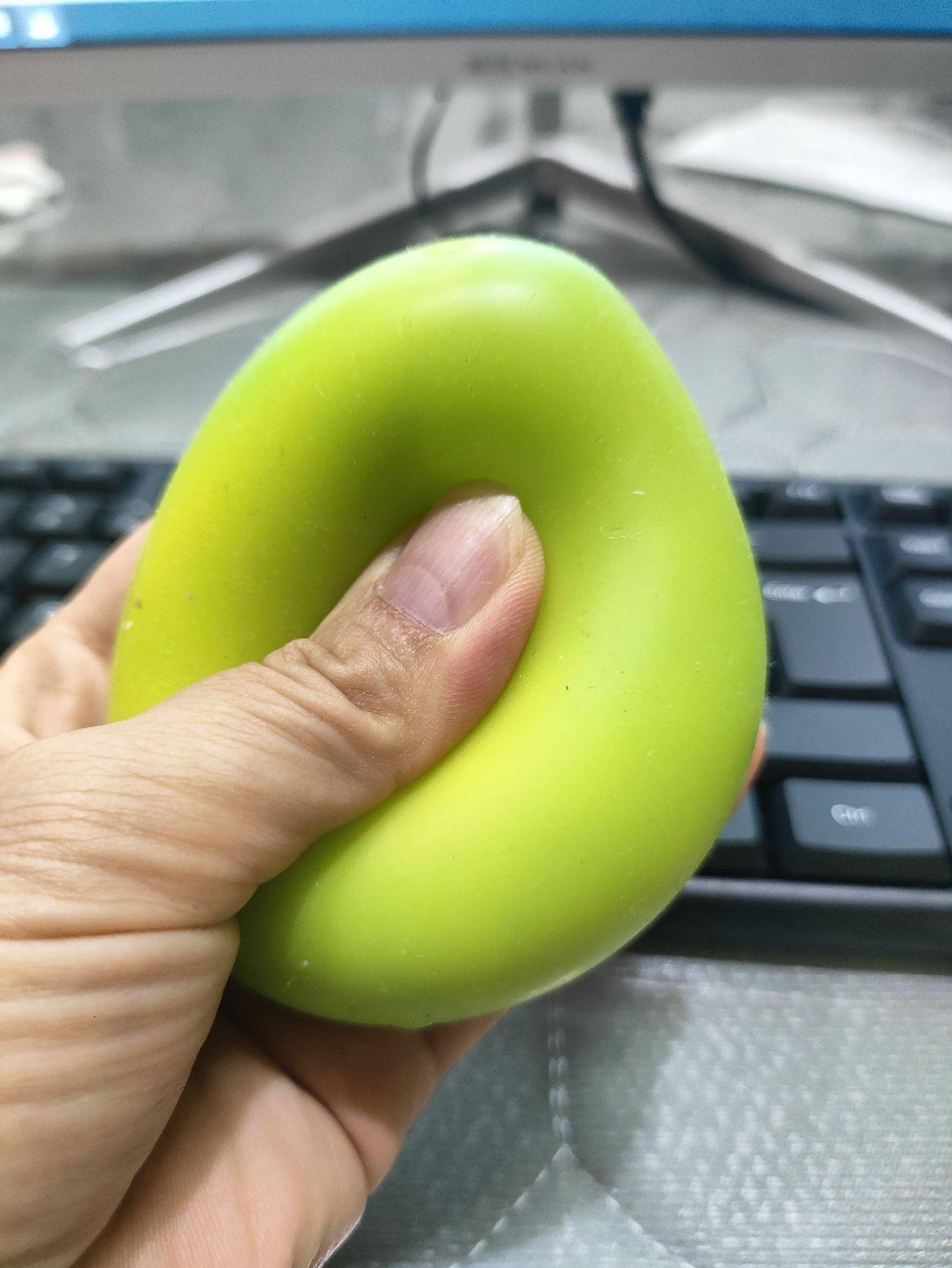 Mango Squeeze Toy: Stress Relief Decompression Ball