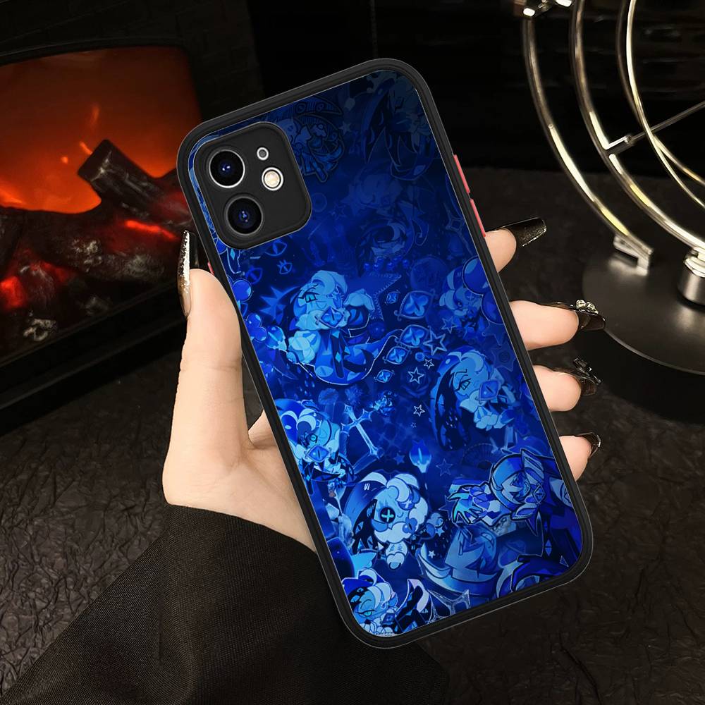 Cookie Run Kingdom Phone Case For IPhone 16 15 14 Plus 15 13 12 11 Pro Max X XS MAX Matte Cover