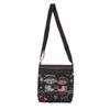 Retro Ethnic Style Shoulder Bag Canvas Embroidered Phone Crossbody Messenger Bag Travel Outdoor Casual Simple All-Mastch Women Small Bag