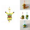 Portachiavi Peluche Rana Pepe Carina Ciondolo Bambola Pikachu Regalo per Bambino